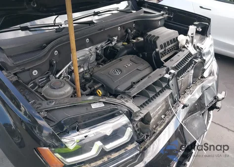 2018 Volkswagen Atlas 2.0T Se/2.0T Se W/Technology from USA, damaged, VIN 1V2DP2CA6JC600310